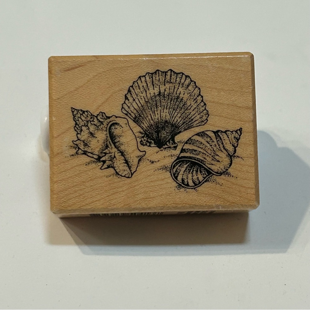PSX Seashells Trio Rubber Stamp